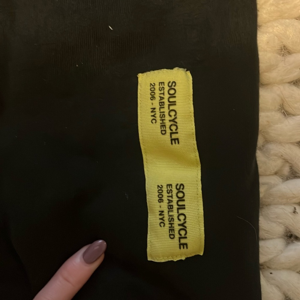 Soul cycle black joggers